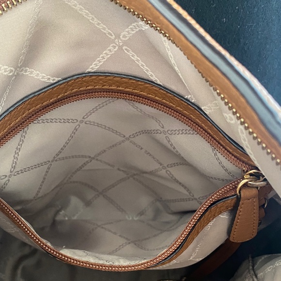 Michael Kors Tan Leather Hobo Bag - Picture 7 of 10